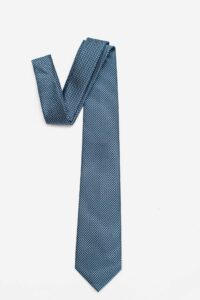 cà vạt xanh than họa tiết đơn giản nhã nhặn